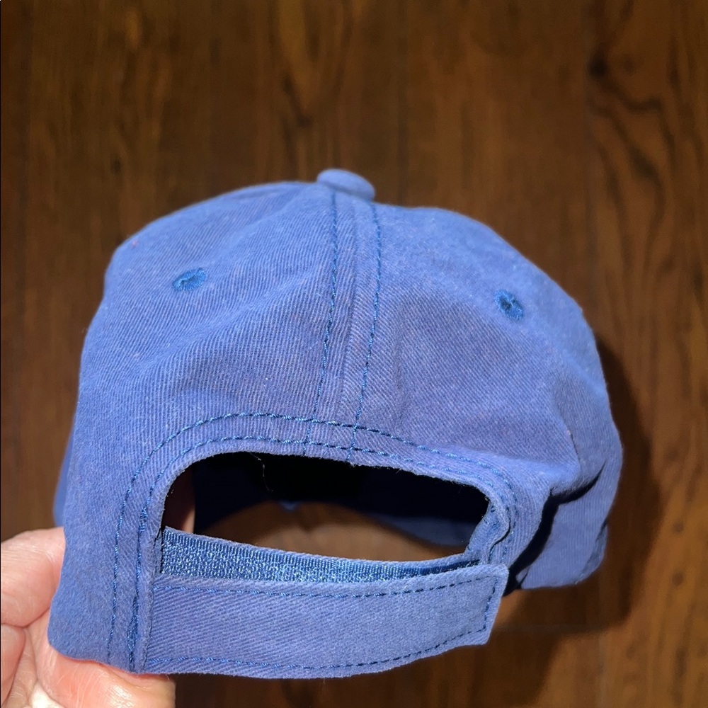 Disney Parks Star Wars Hat Blue Adjustable Cap Adult One Size 100% Cotton - Picture 3 of 3